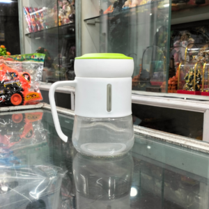 Glass Mug with lid and handle price in India