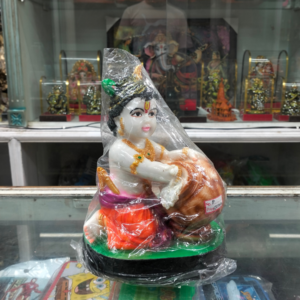 Makhan Chor Marble Statue